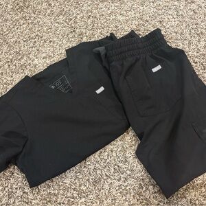 FIGS scrub set high waist jogger small